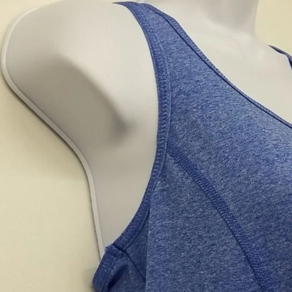 Danskin Now Womens Blue Althletic Top Dri-More Racerback  Size M(8-10) - Picture 6 of 11